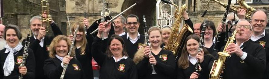 Collection for Mayor's Charities with the Malmesbury Concert Band